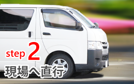 現場へ直行